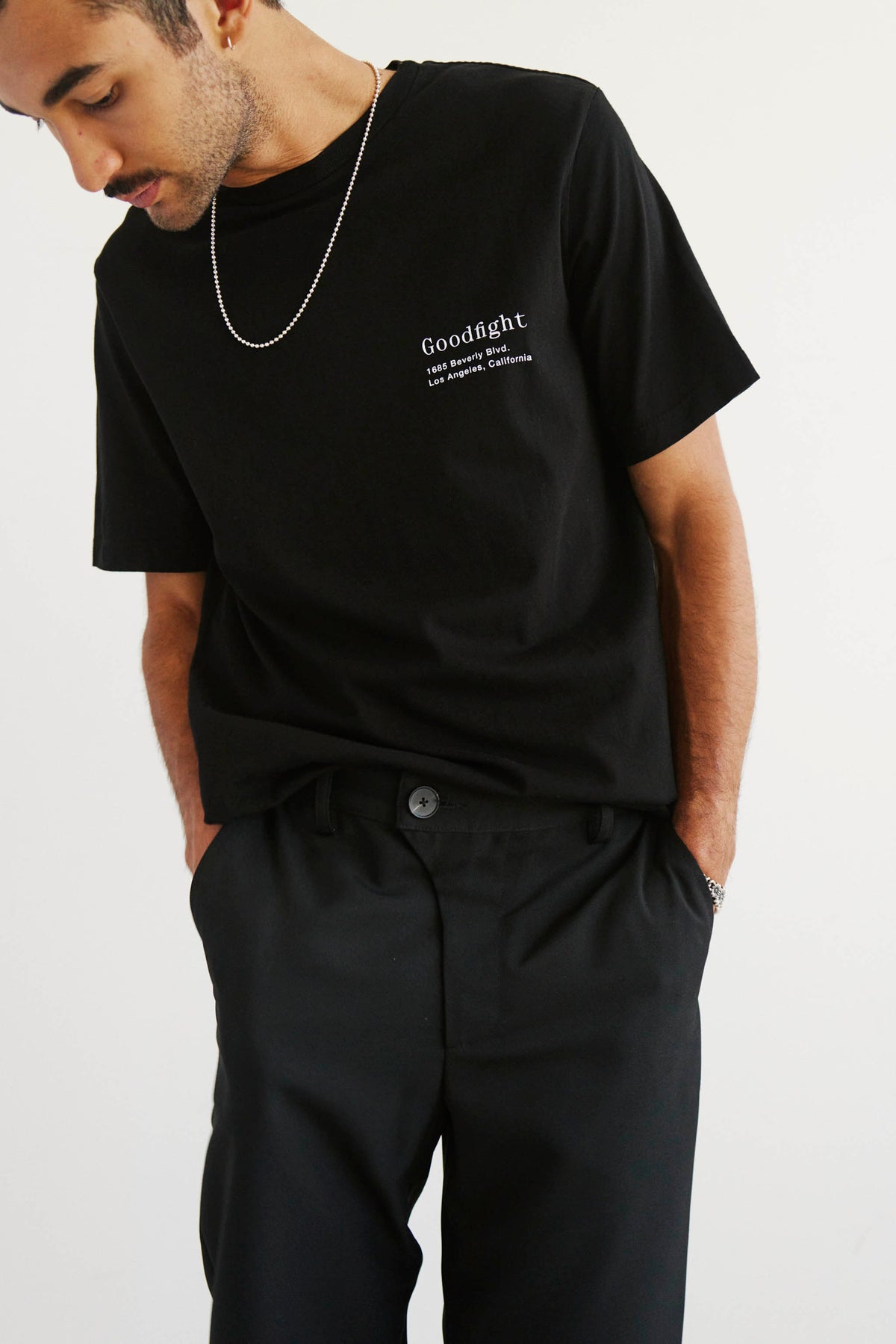 Goodfight Overlap Trouser Black