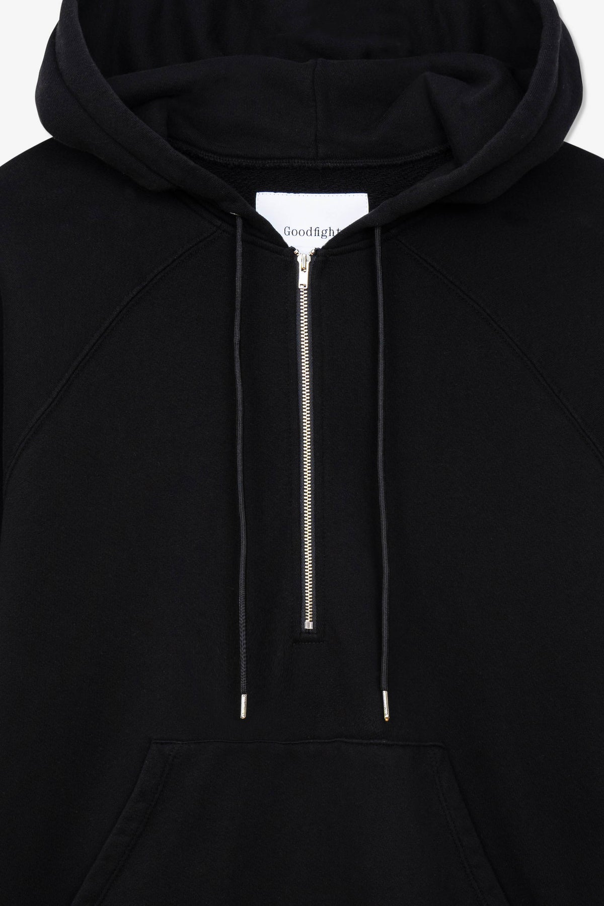 Goodfight Canaveral Half-Zip Hoodie Black