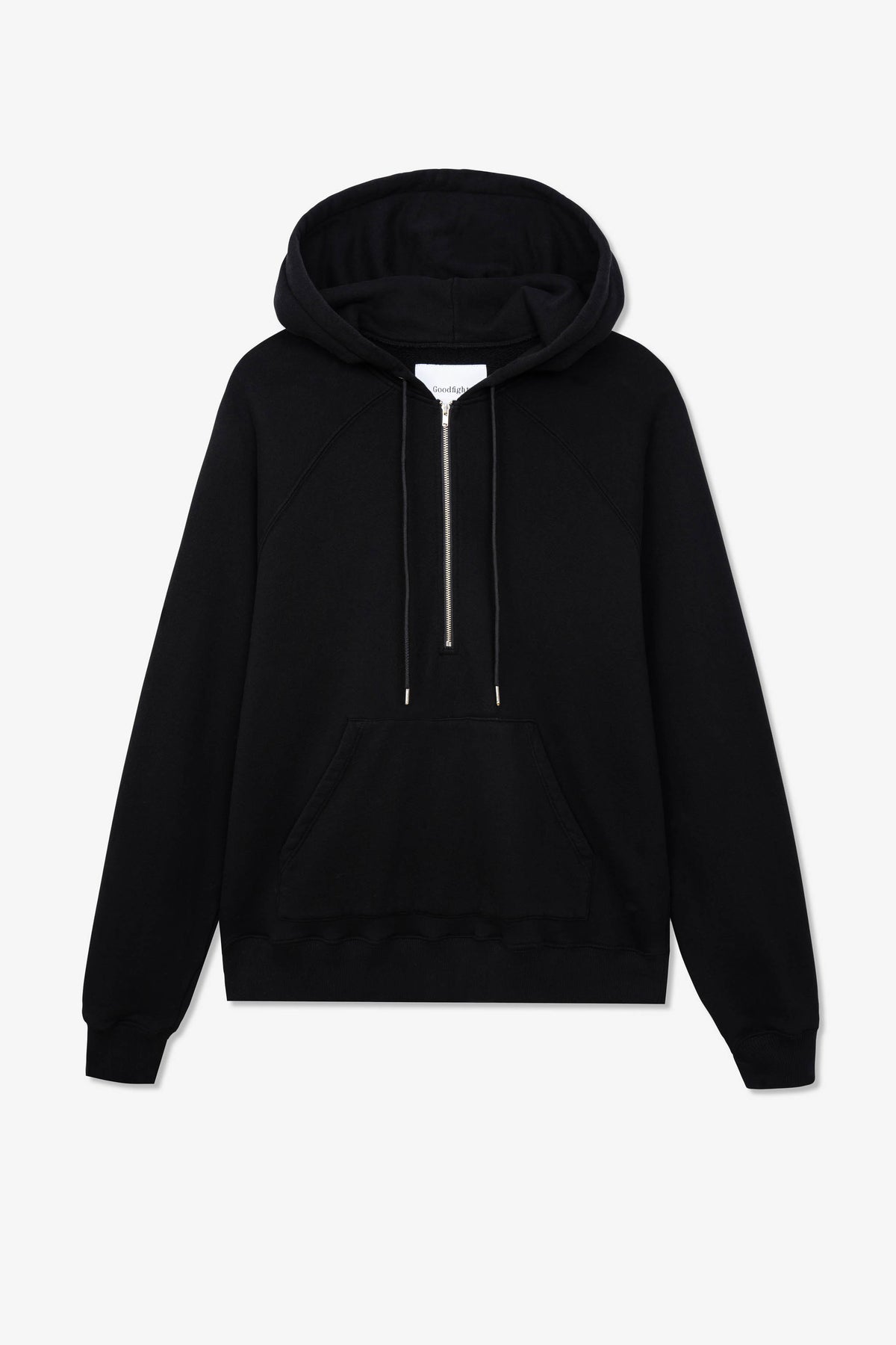 Goodfight Canaveral Half-Zip Hoodie Black