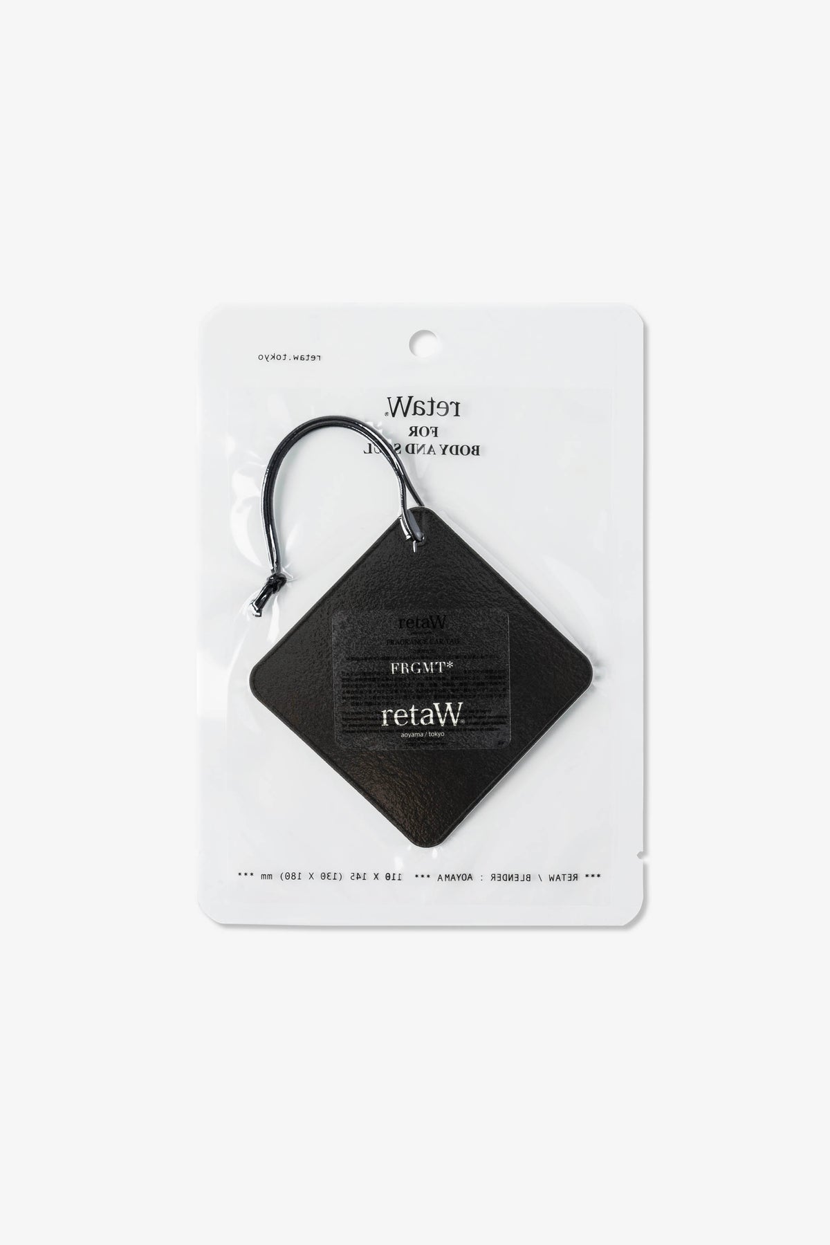 retaW Fragrance Car Tag FRGMNT*