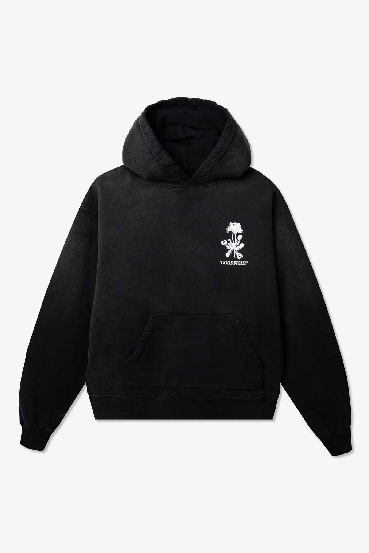Venus Logo Happy Hour Hooded Sweatshirt Black