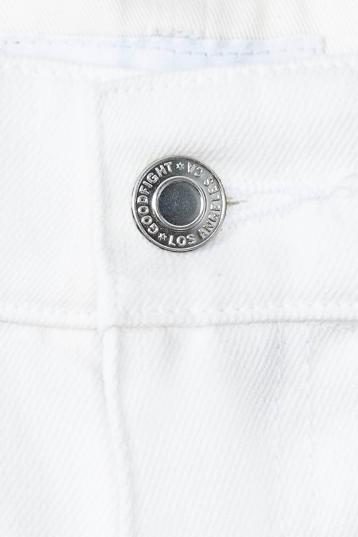 Goodfight Studio Denim Short White