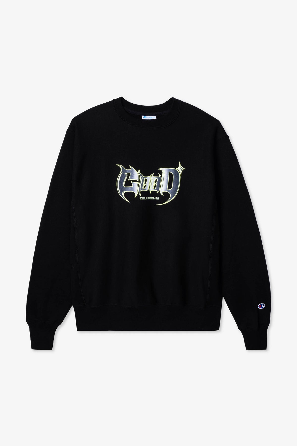 Goodfight Good Speed Champion Reverse Weave Pullover Sweatshirt Black
