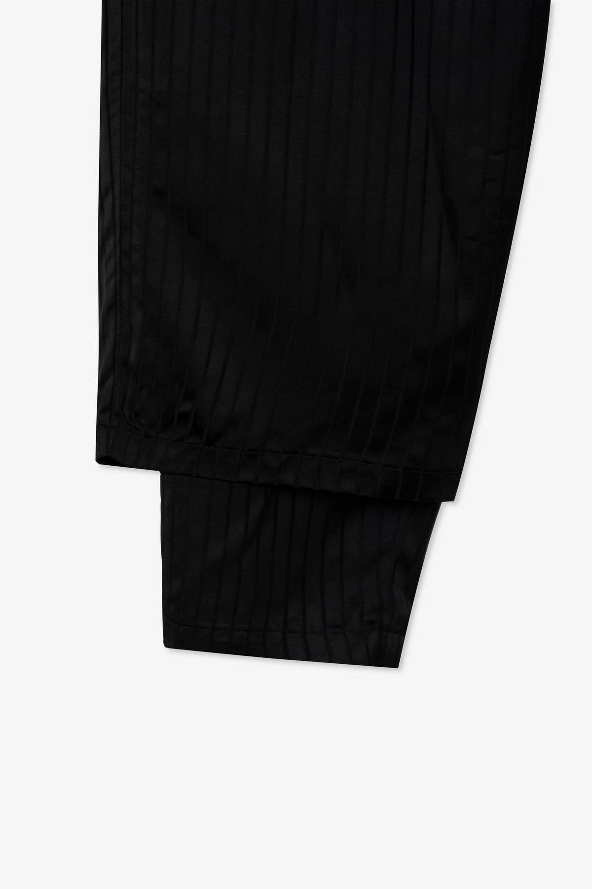 Goodfight Milky Way Trouser Black Tonal Pinstripe