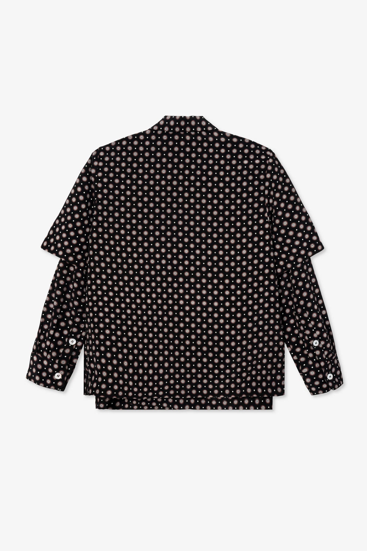 Goodfight Milky Way L/S Doublesleeve Shirt Black Point