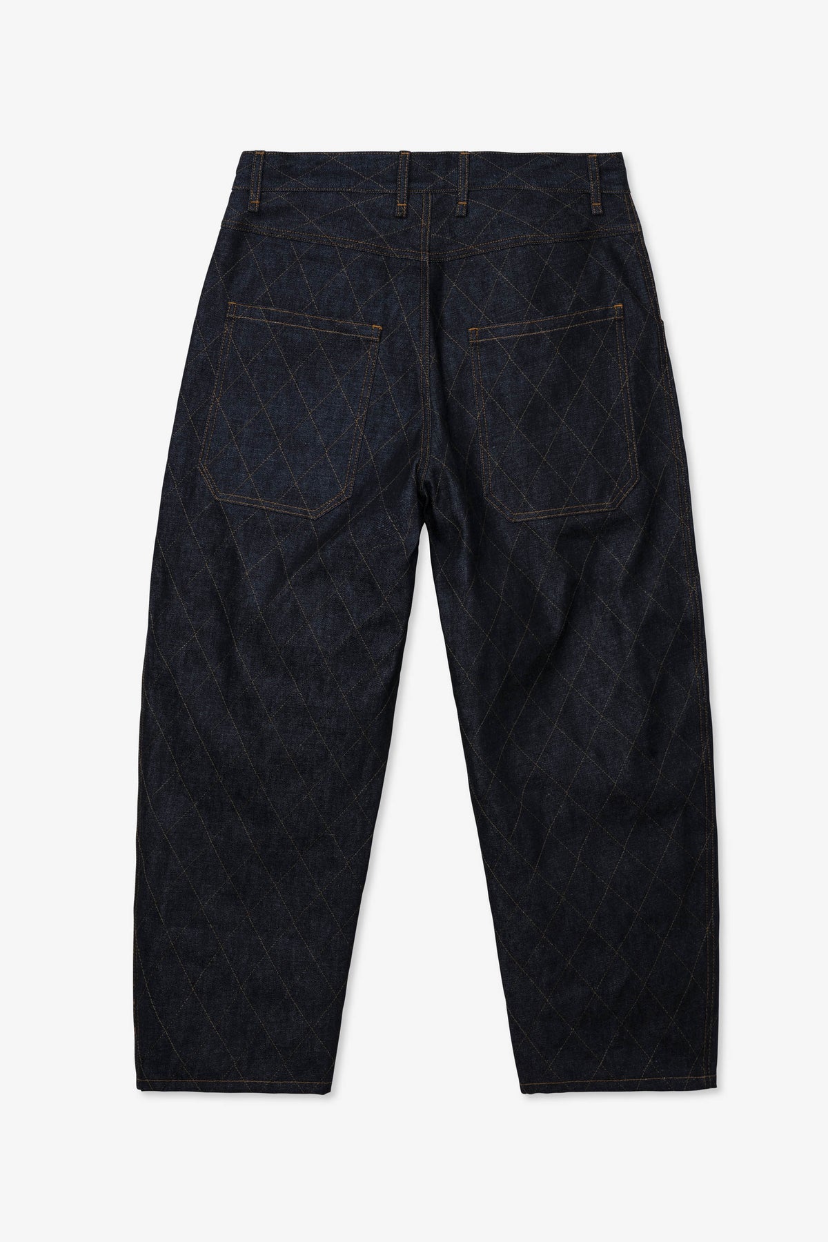 Goodfight Gilman Denim Pant Diamond Stitch Indigo