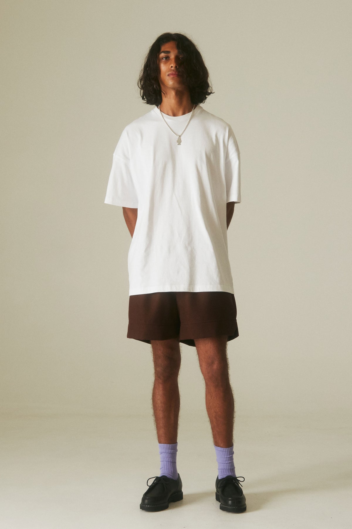 Goodfight Runner Shorts Brown