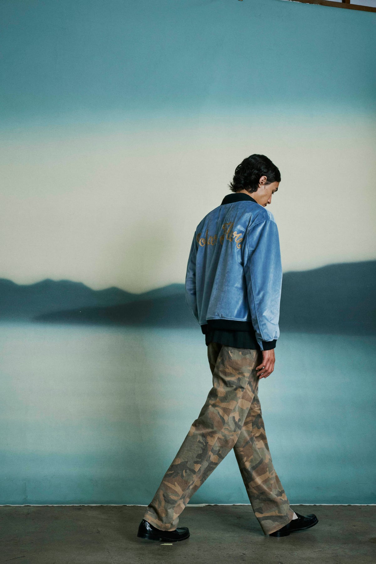 Goodfight Reflection Trouser Selvedge Camo