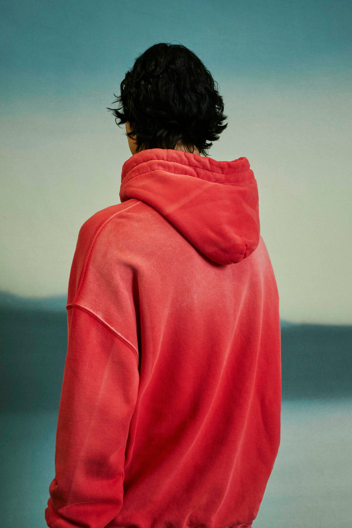 Goodfight Rappeler Hooded Sweatshirt Sun Fade Red