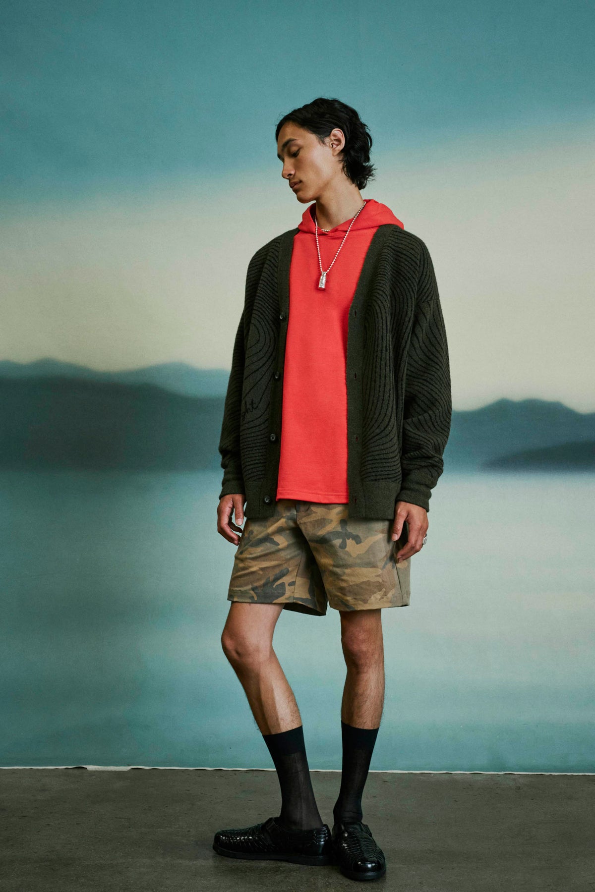 Goodfight Grandpa's Cardigan Shasta Green Black