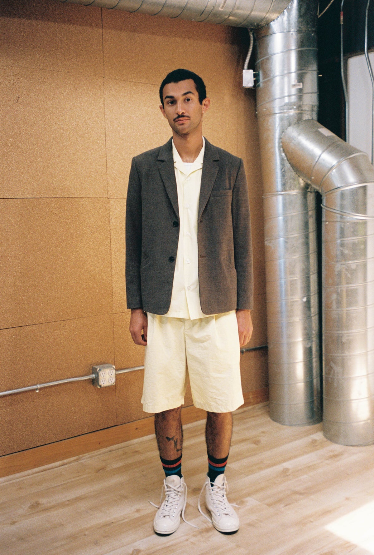 Goodfight Robinson Camp Collar Shirt Yellow