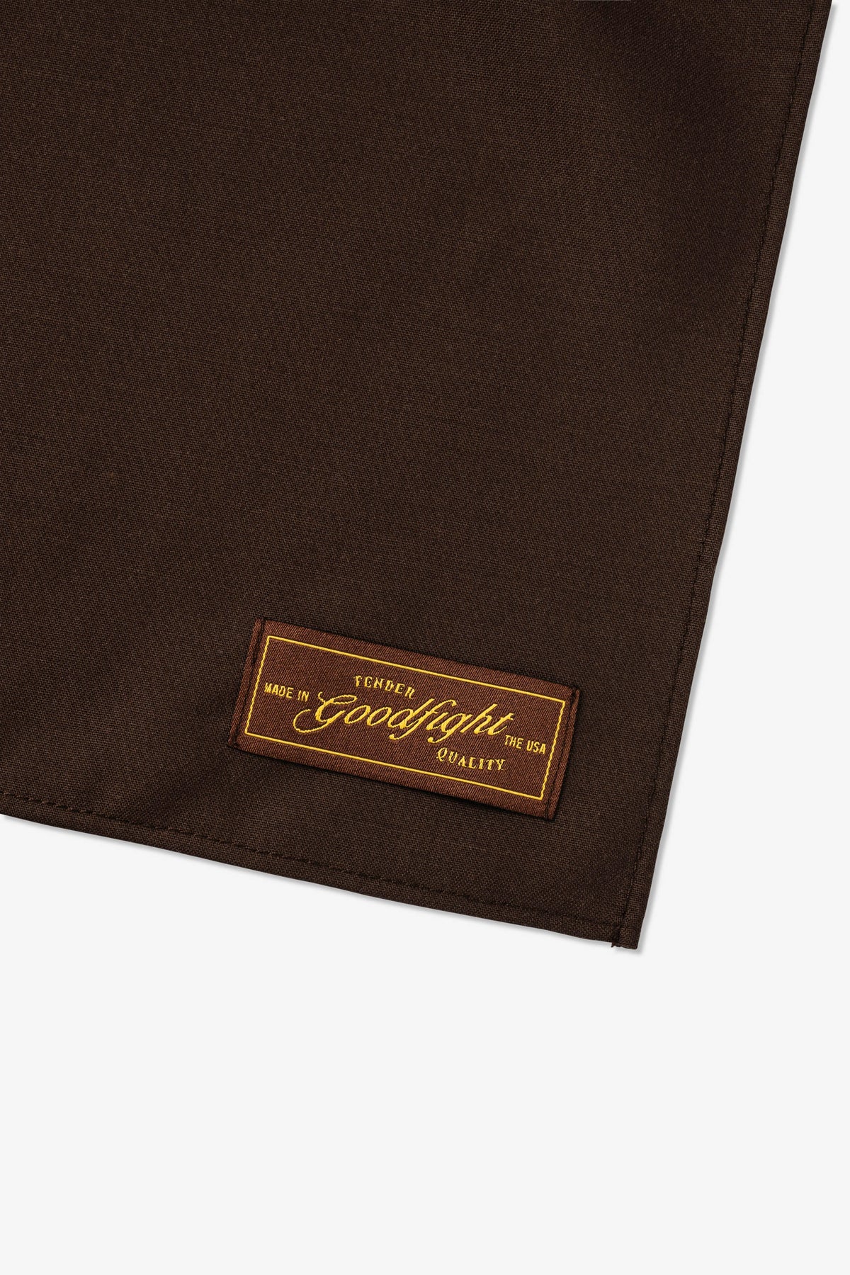 Goodfight Classic Bandana Brown Wool