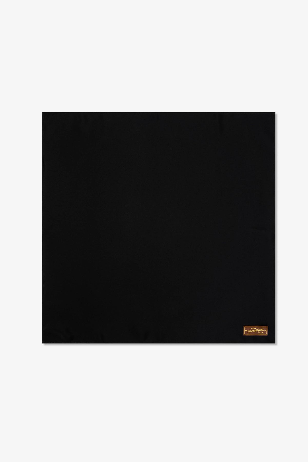 Goodfight Classic Bandana Black Silk