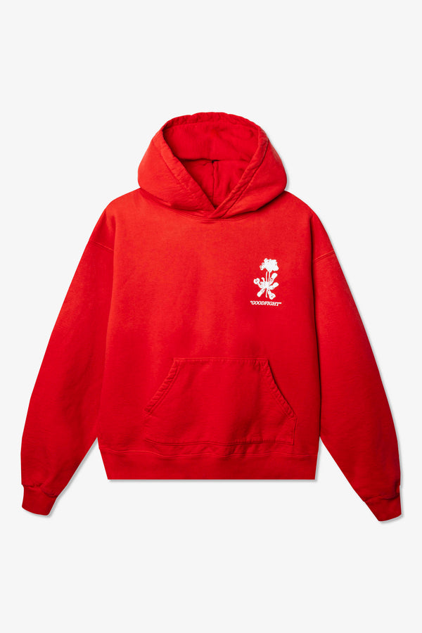 Venus Logo Happy Hour Hooded Sweatshirt Red