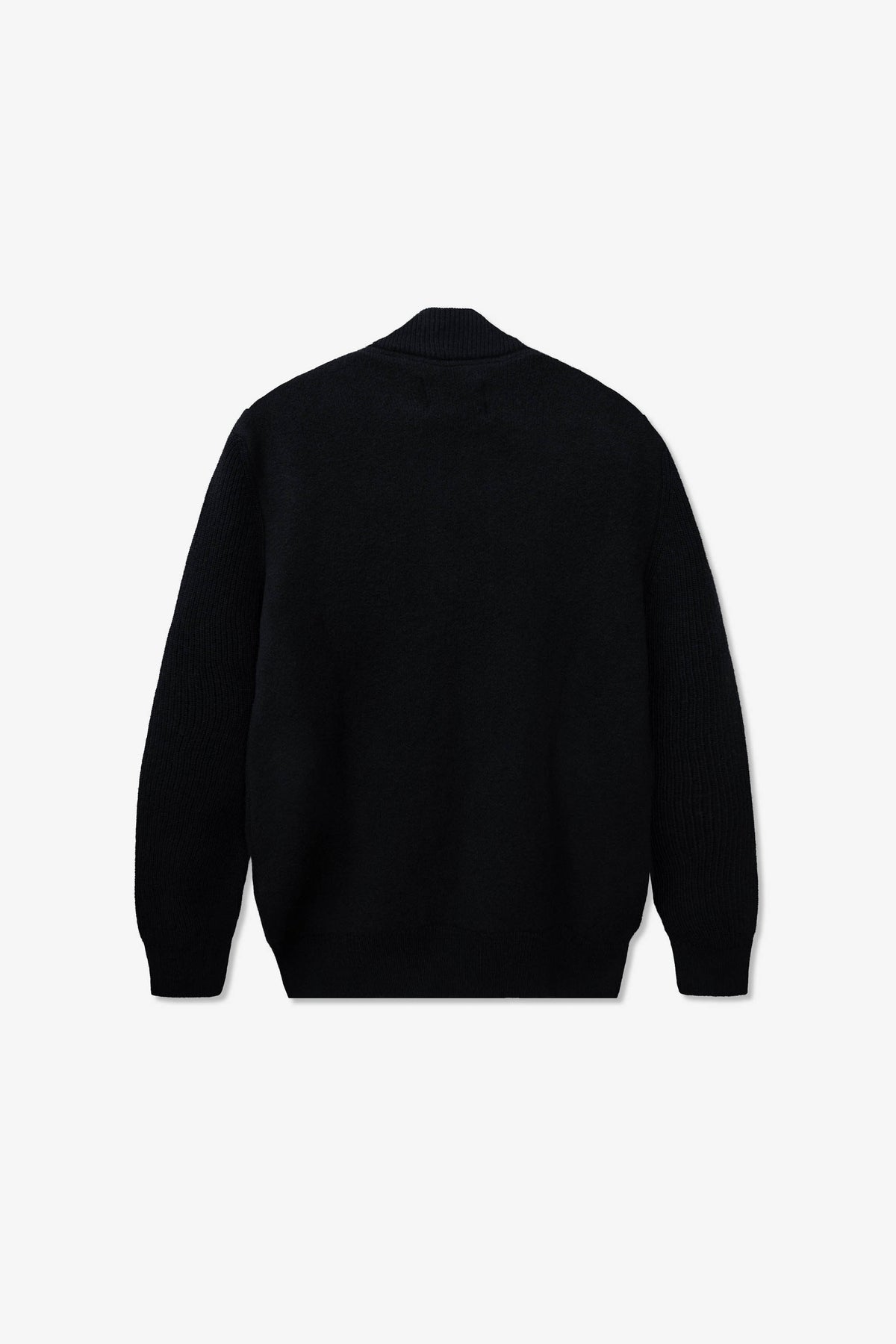 Goodfight for Barbour Milburn Zip-Up Jumper Black