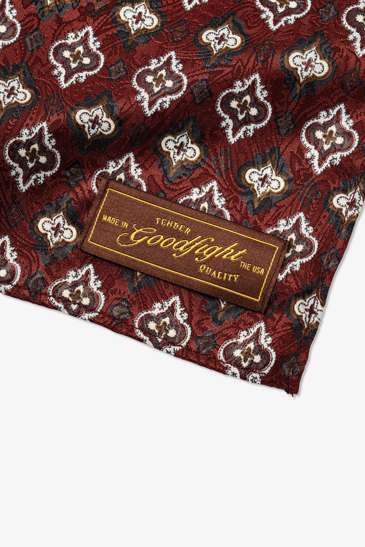 Goodfight Classic Bandana Brown Fleur
