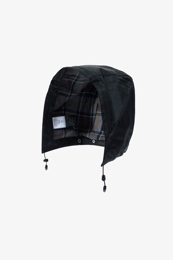 Barbour Wax Cotton Hood Black