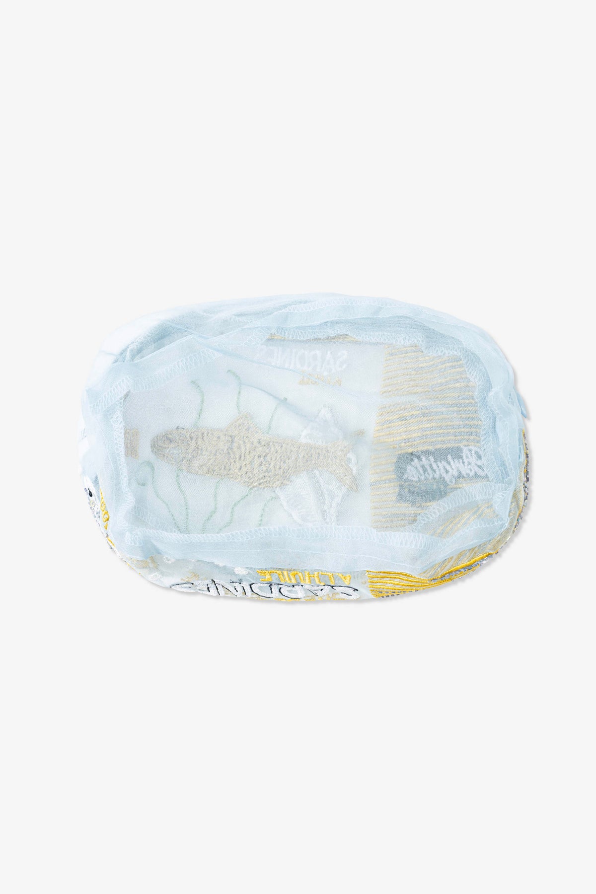Brigitte Tanaka Sardine Haute Couture Organza Pouch