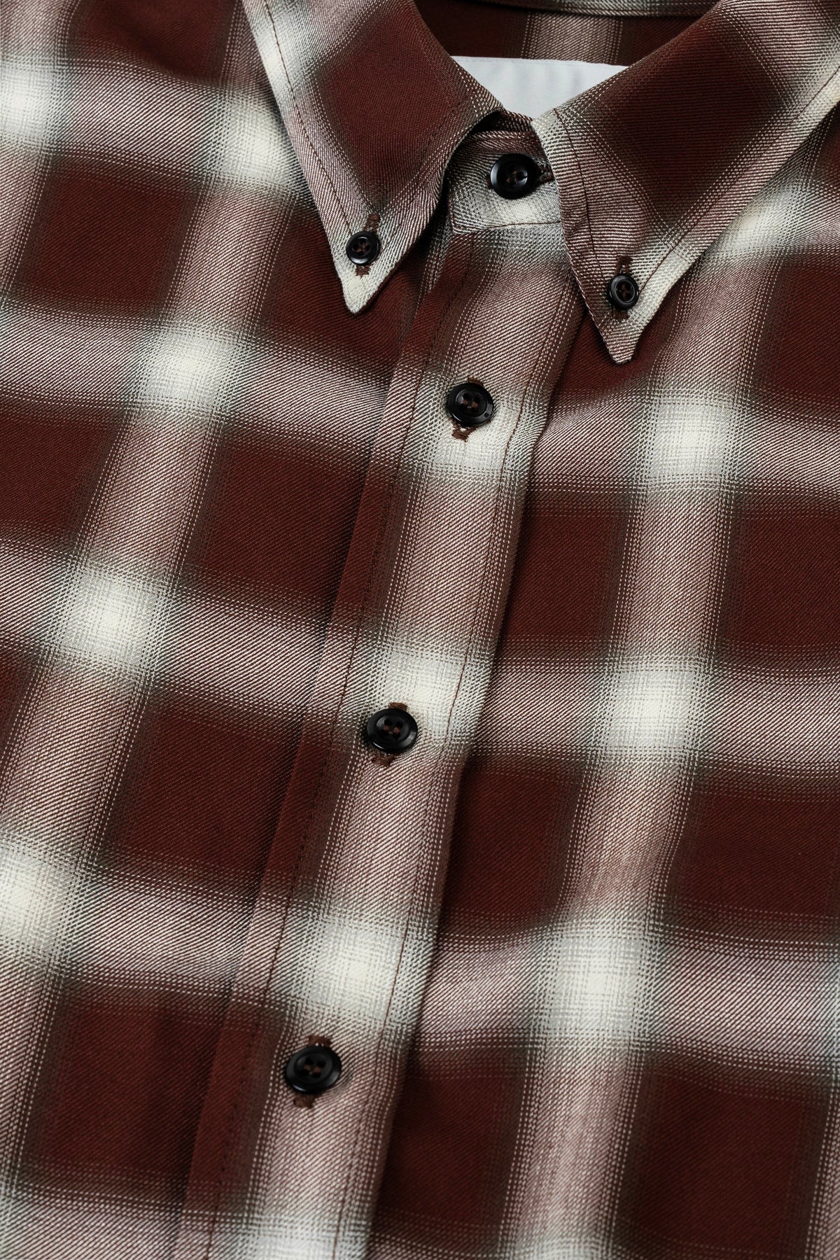 Goodfight Elysian Shirt Brown Plaid