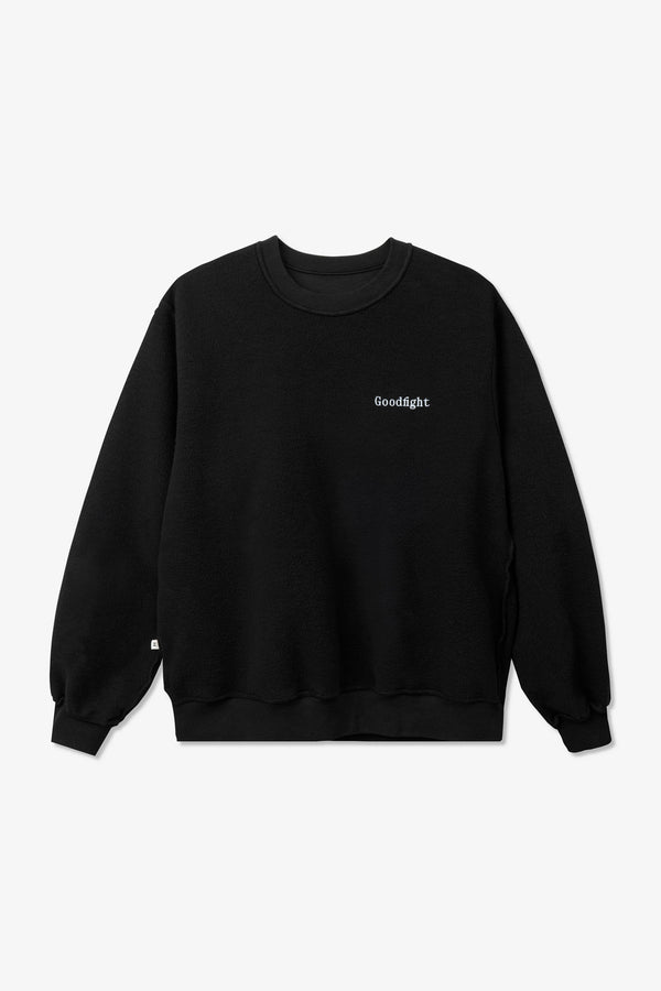 Lakeside Pullover Reversible Sweatshirt Black