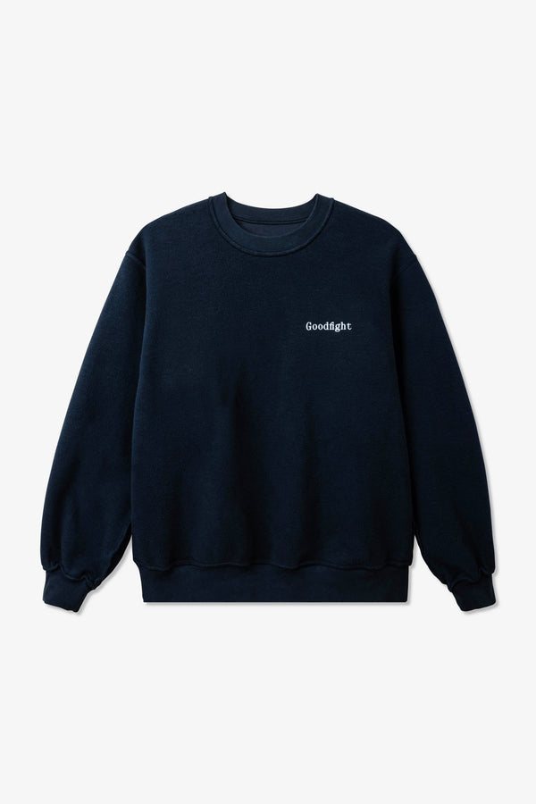 Lakeside Pullover Reversible Sweatshirt Navy