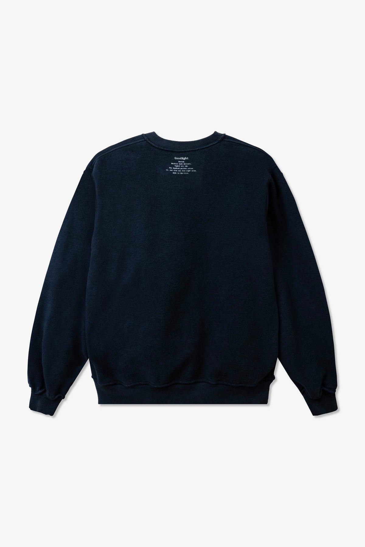 Goodfight Lakeside Pullover Reversible Sweatshirt Navy