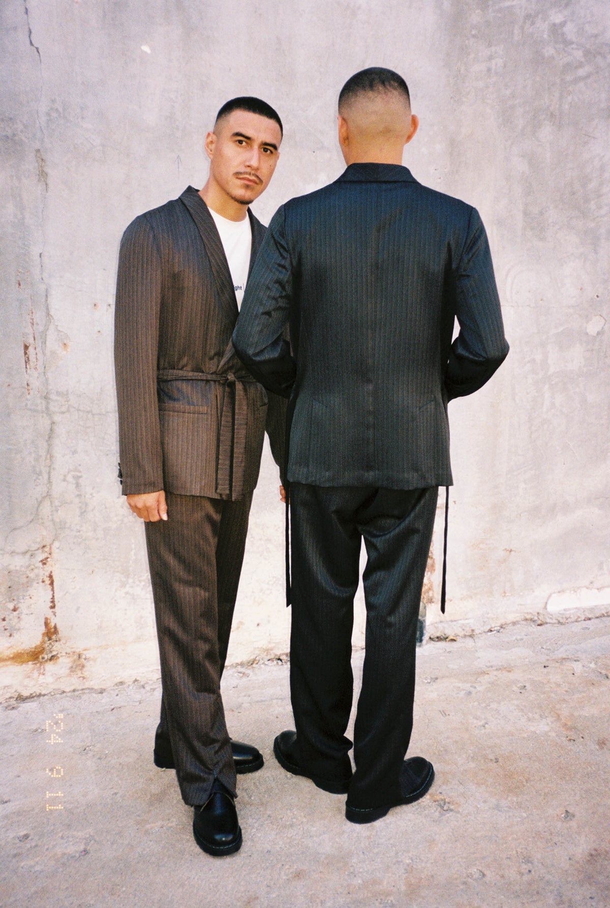 Goodfight x A&P Artifact Unstructured Blazer Brown