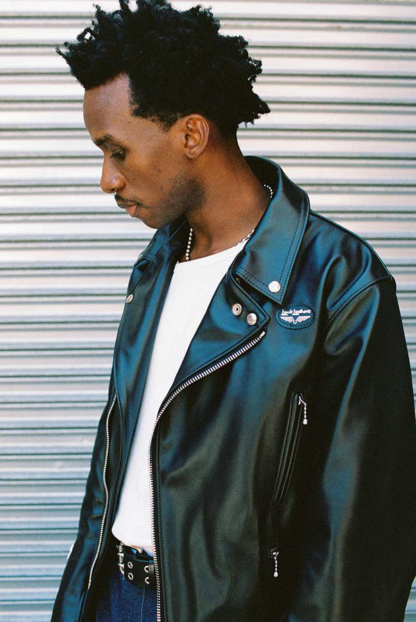 New Lewis Leathers editorial shot by Ja Tecson