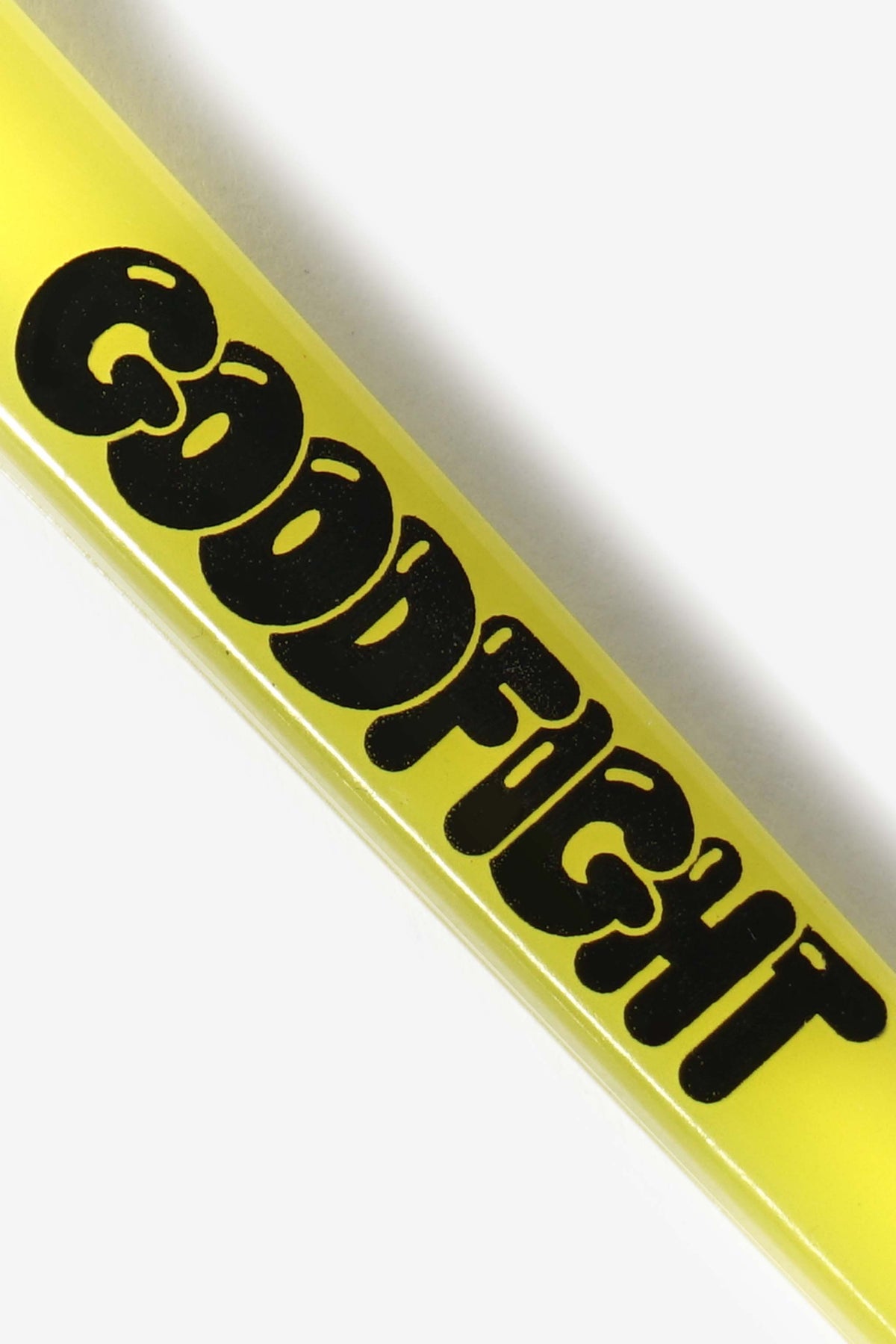 Goodfight Bubble Logo Toothbrush Yellow