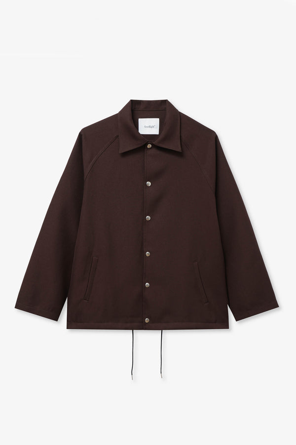 Coaches Jacket Brown