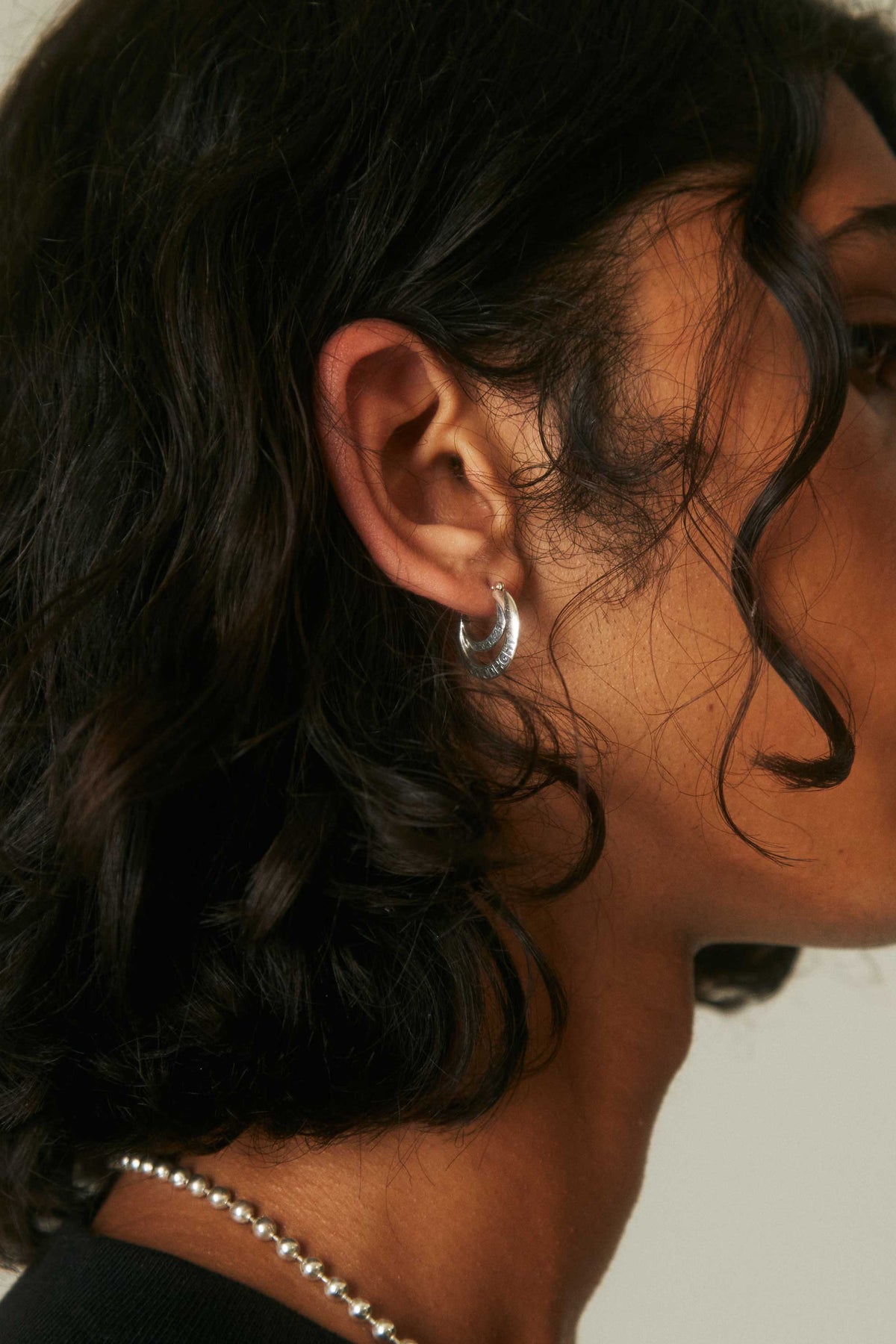 Good Art Hlywd for Goodfight Crescent Earring